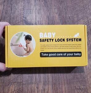 Children's Cabinet Spring Cabinet Safety Lock Keyless Lock Children's Cabinet